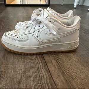 Girl’s Air Force One White Floral